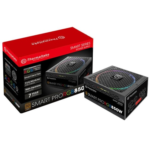 Thermaltake Smart Pro RGB 850W 80+ Bronze Full Modular PSU Thermaltake Smart Pro RGB 850W 80+ Bronze Full Modular PSU